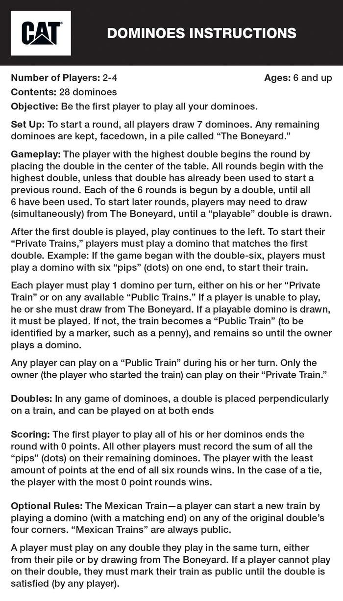 Caterpillar Caterpillar Dominoes