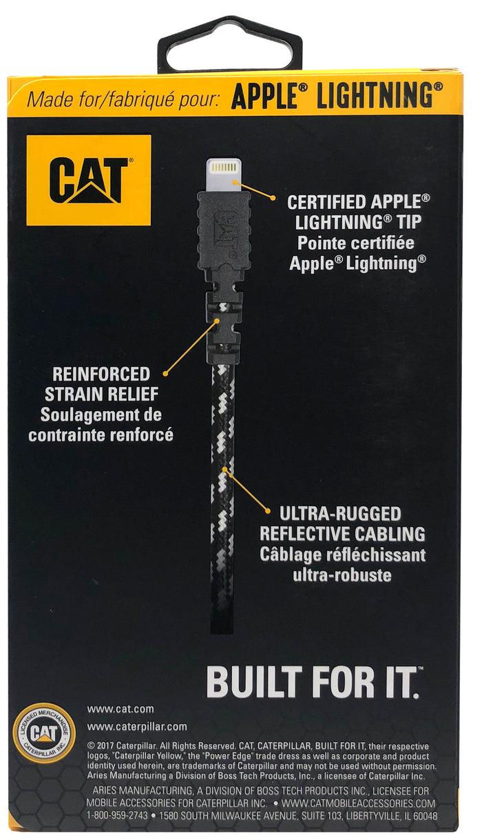 Caterpillar Certified Lightning To USB 10' Cable