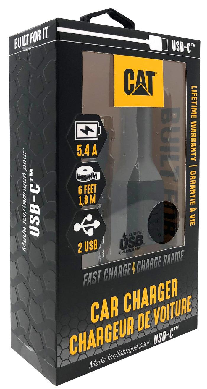Caterpillar Certified USB-C Vehicle Charger