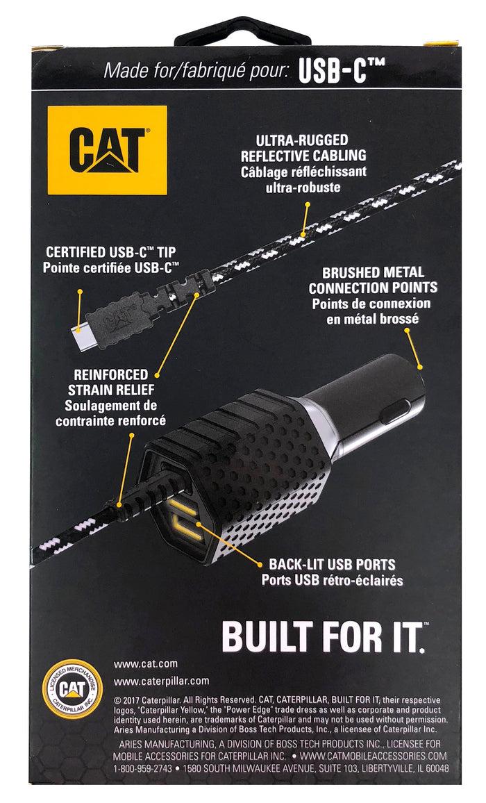 Caterpillar Certified USB-C Vehicle Charger