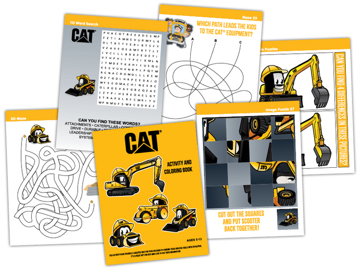 caterpillar Children's Activity Book