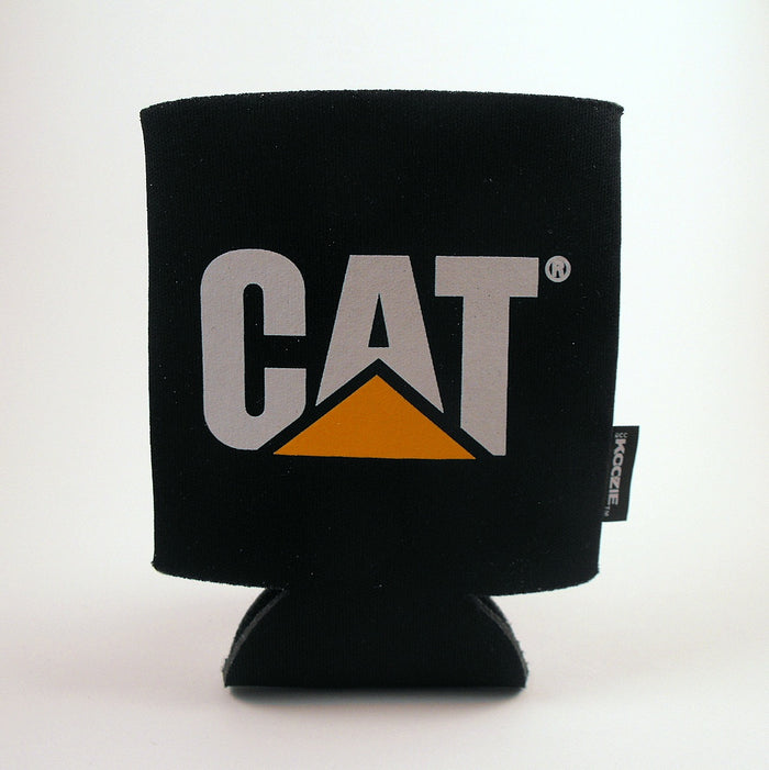 Caterpillar Collapsible Koozie Blk/2tn
