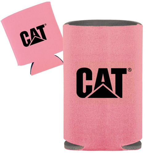 caterpillar Collapsible Koozie Pnk/Blk