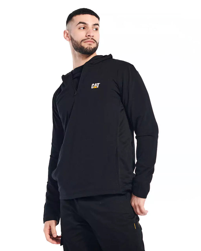 Caterpillar Coolmax Quarter Zip Hoodie