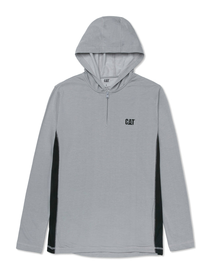 caterpillar Coolmax Quarter Zip Hoodie