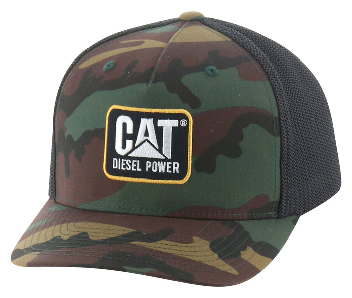 caterpillar Design Mark Diesel Cap Camo