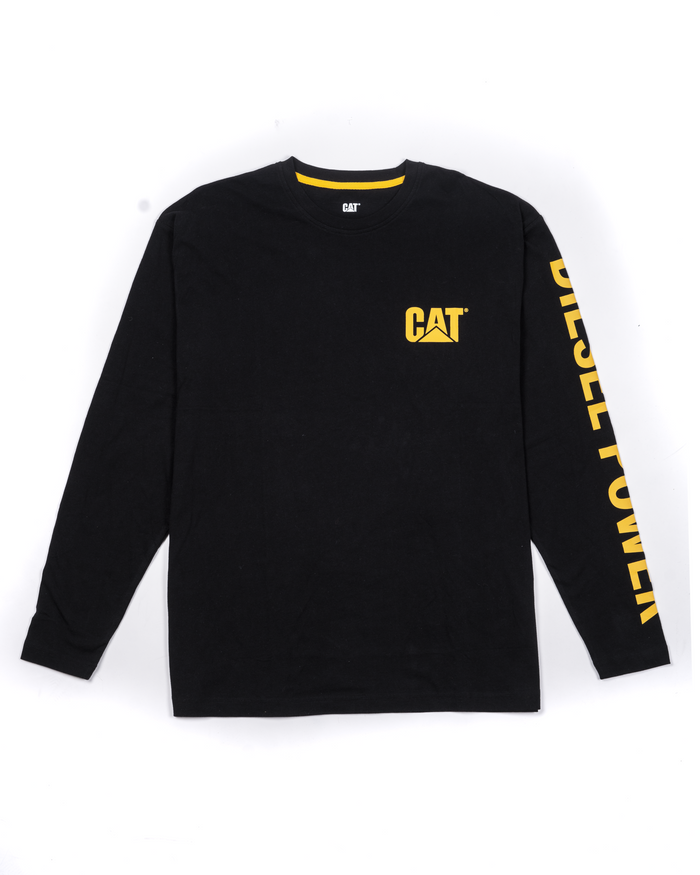 caterpillar Diesel Power L/S Tee