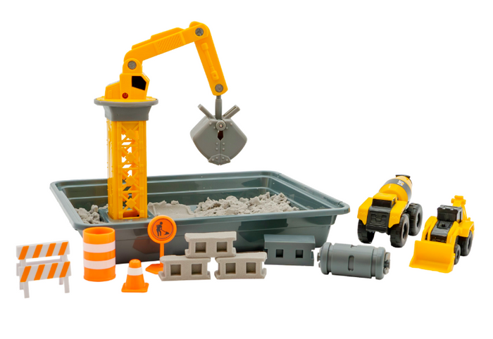 caterpillar Dig N' Build Concrete Playset