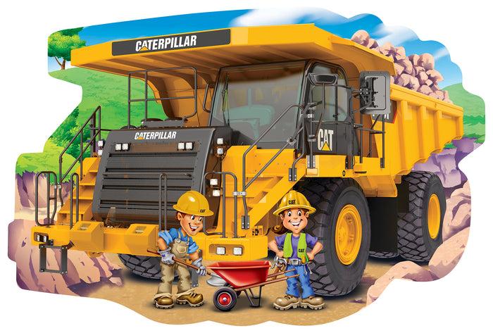 Caterpillar Caterpillar Dump Truck 36 Piece Floor Puzzle