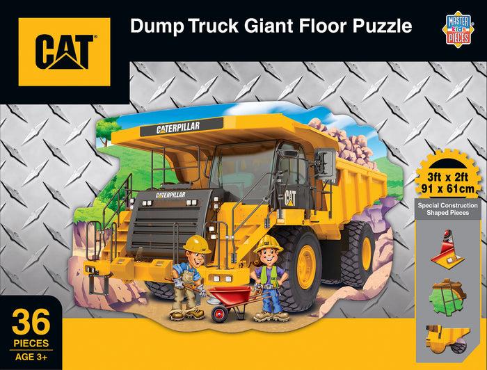 caterpillar Caterpillar Dump Truck 36 Piece Floor Puzzle
