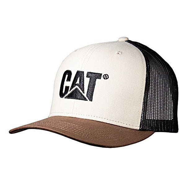 caterpillar Elk Cap w/Black Mesh