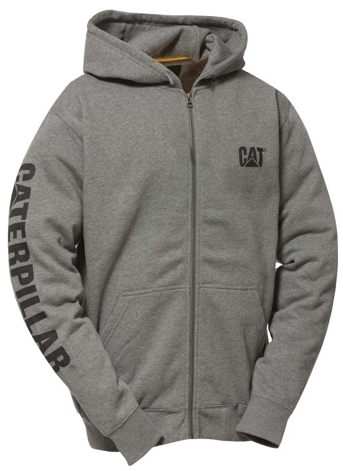 Caterpillar Full Zip Hoodie Banner Sweatshirt