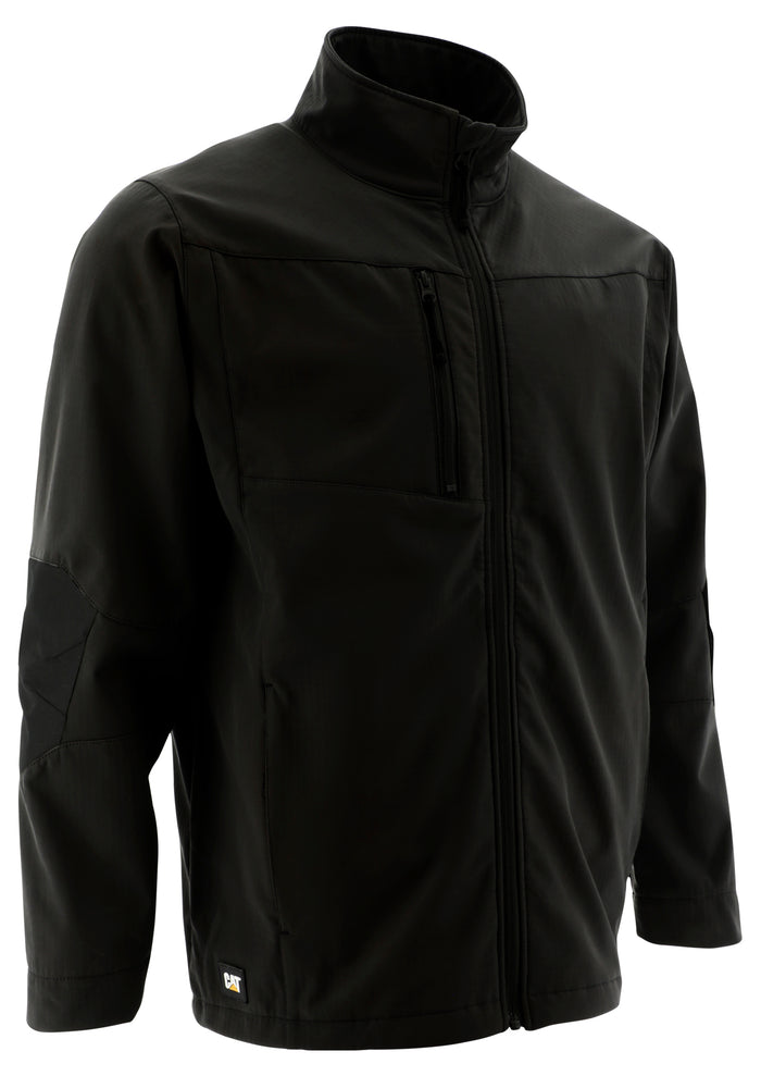 caterpillar Grid Fleece Bonded Softshell Jacket