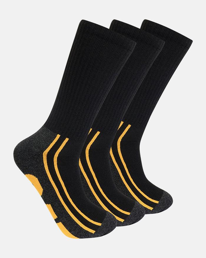 caterpillar Half Cushion Crew Socks 3 Pack