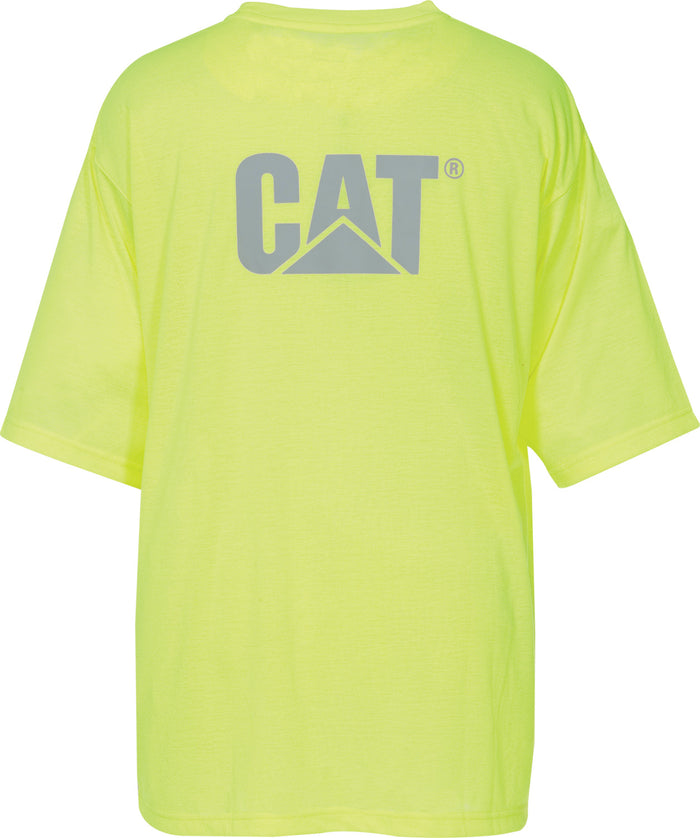 Caterpillar HI-VIS Logo Pocket Tee