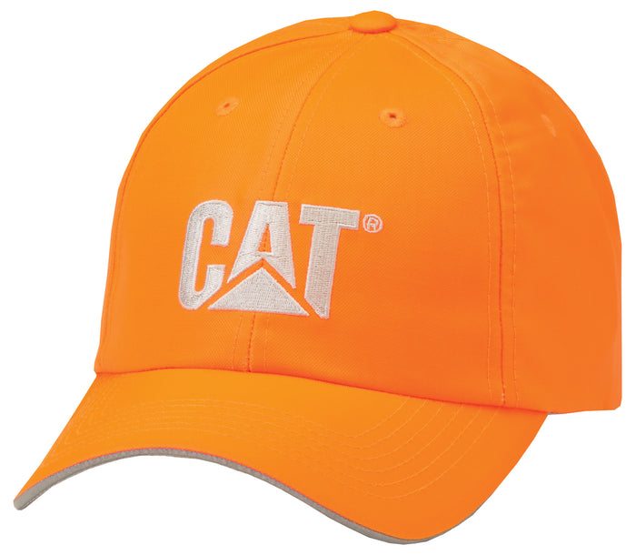 caterpillar Hi-Vis Trademark Cap Orange