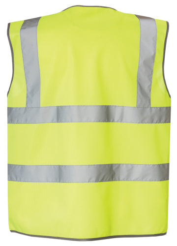 Caterpillar Hi-Vis Zip Vest Yellow