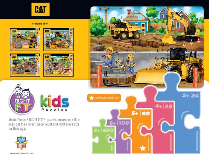 Caterpillar In My Neighborhood 60 Piece Puzzle