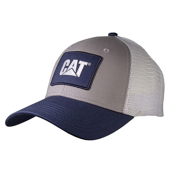 caterpillar Irving Navy Cap w/White Mesh