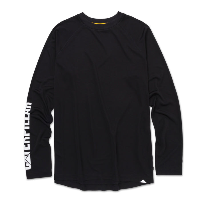 Caterpillar Lightweight Cooling L/S Crew Tee