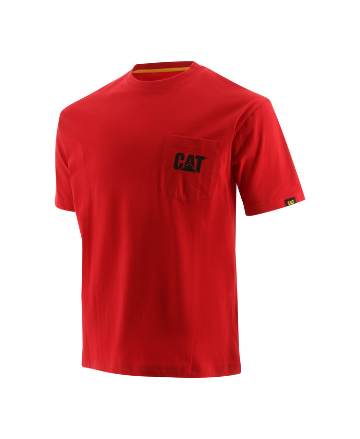 Caterpillar Logo Pocket Tees