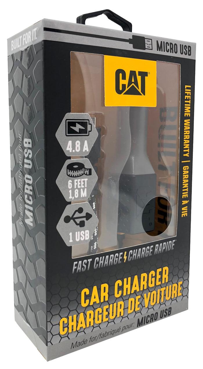 Caterpillar Micro 1 USB Port Vehicle Charger