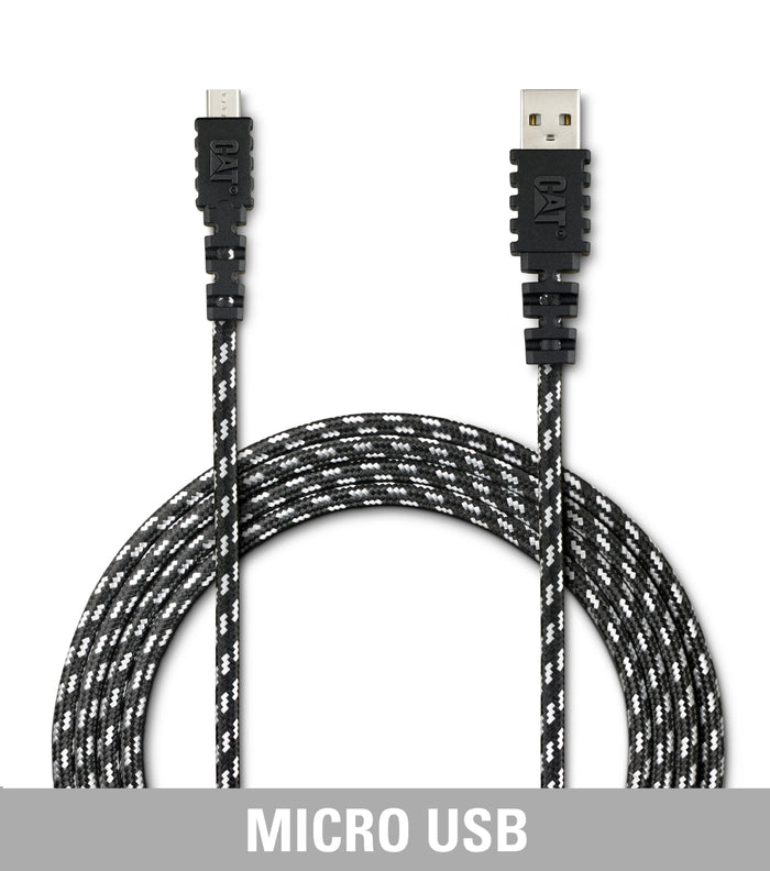 caterpillar Micro USB to USB 10' Cable