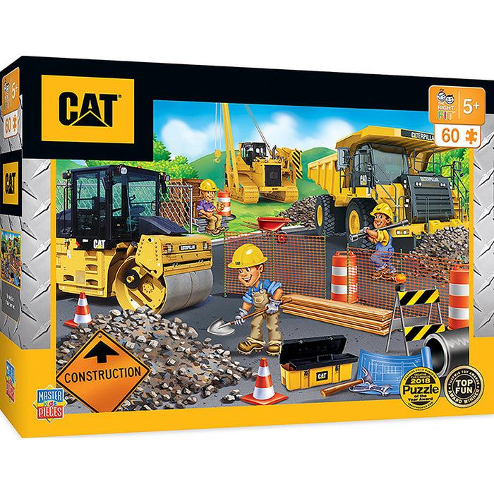caterpillar Parking Lot 60 Piece Puzzle