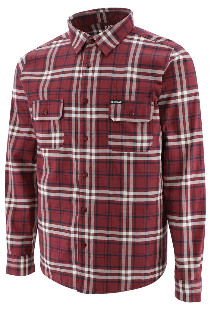 Caterpillar Plaid L/S Work Shirt