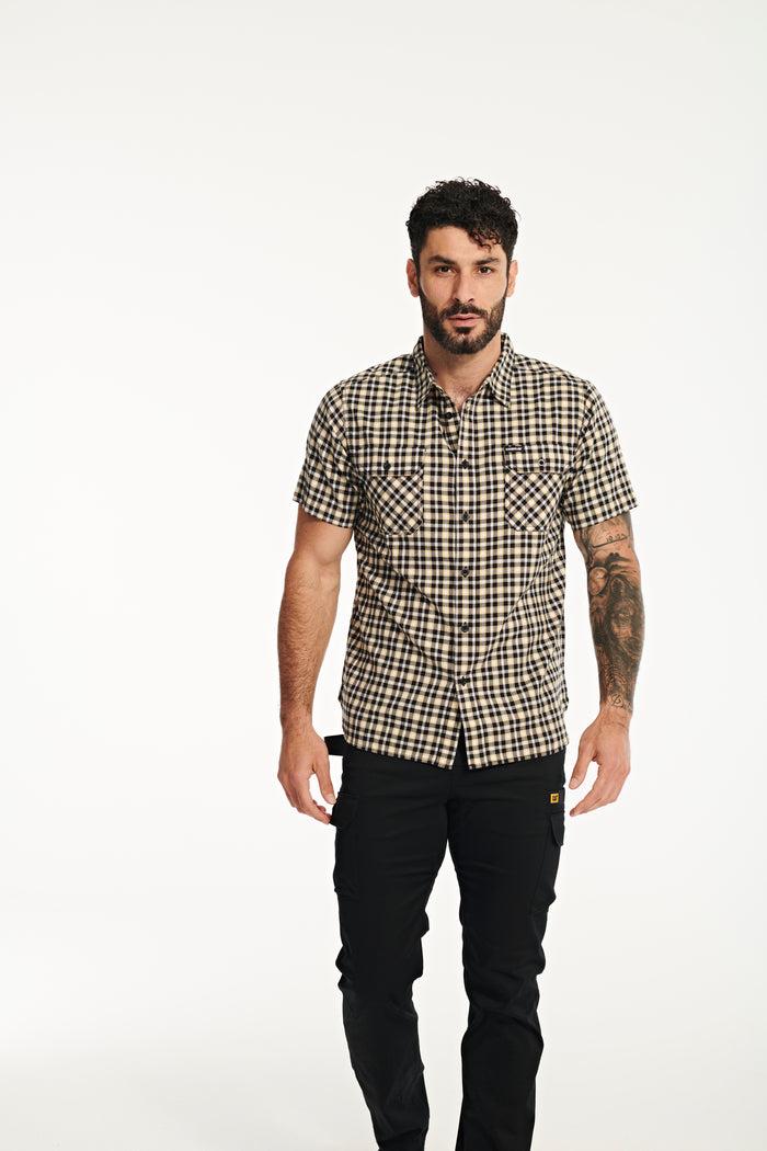 Caterpillar Plaid S/S Work Shirt