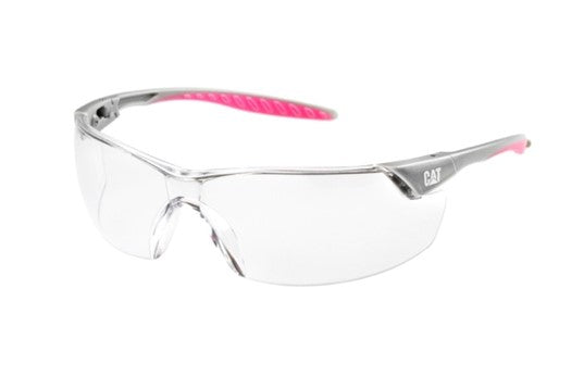 caterpillar Rebel Safety Glasses Pink Frame