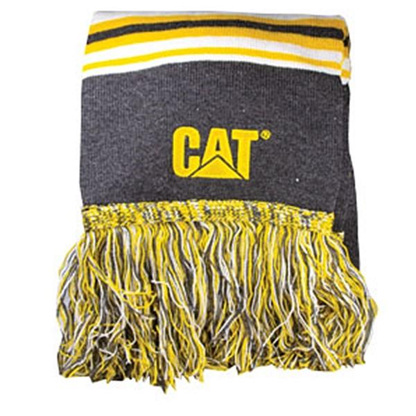 caterpillar Roastie Black Stripe Scarf