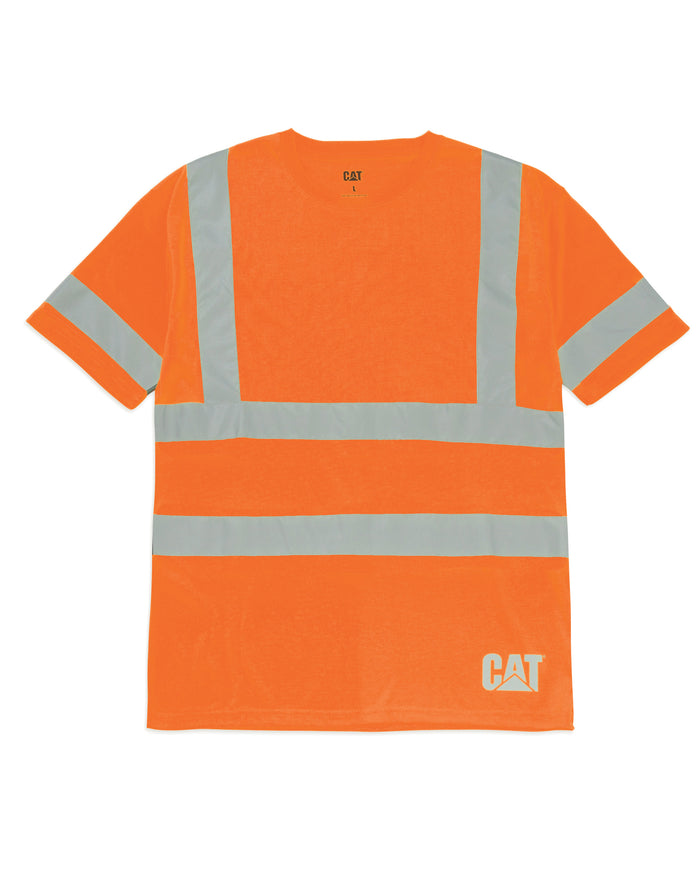 Caterpillar S/S Hi-Vis Class III Tee