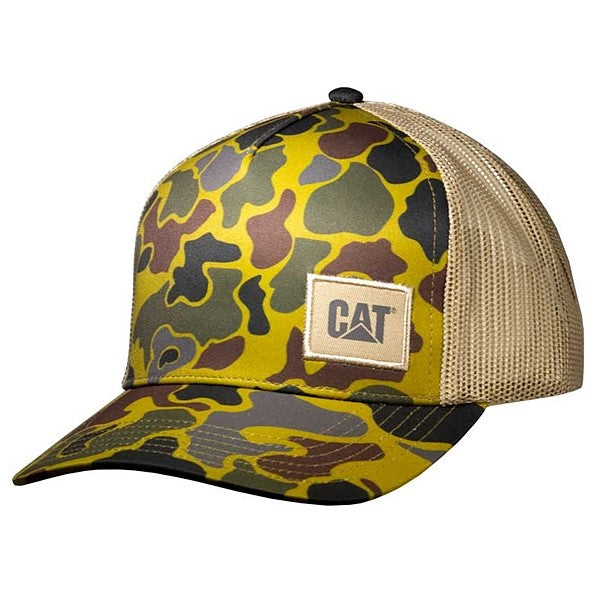 caterpillar Sarge Cap w/Trucker Mesh