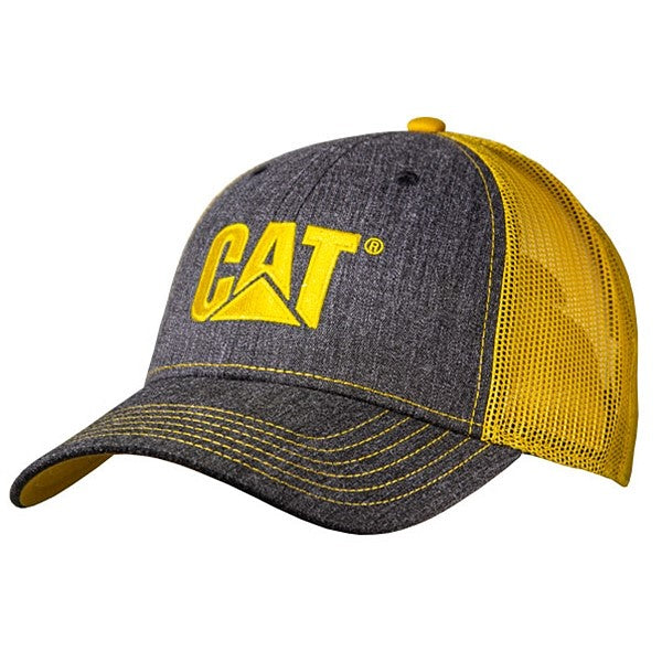 caterpillar Swagger Yellow Mesh Cap