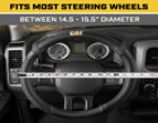 Caterpillar Tire Tread Steering Wheel Cover