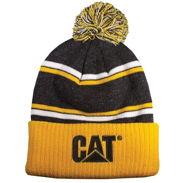 caterpillar Toastie Black Stripe Beanie