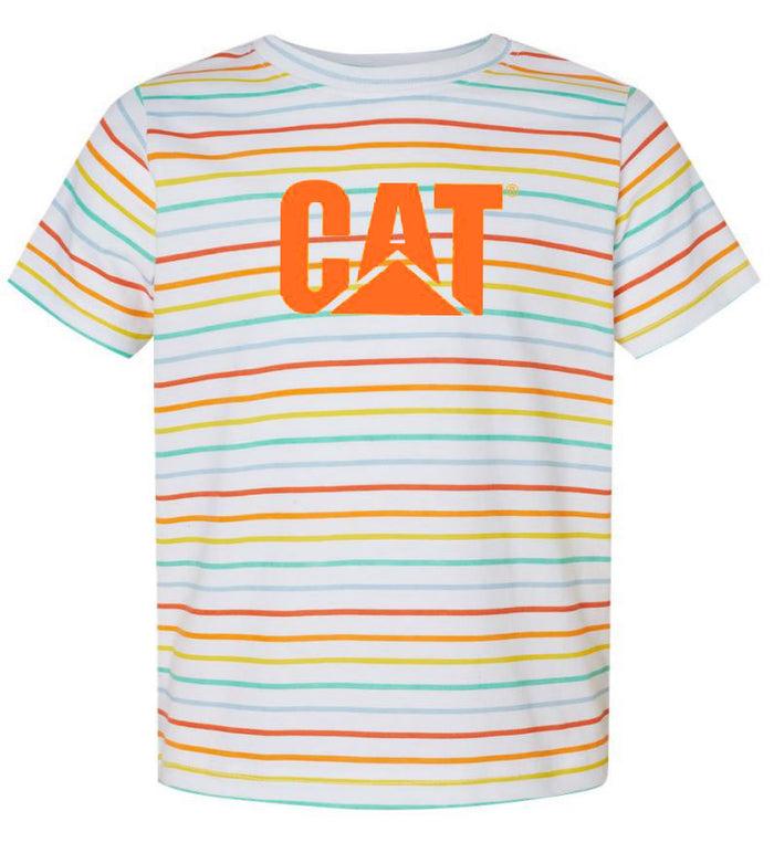 caterpillar Toddler Rainbow Stripe Tee