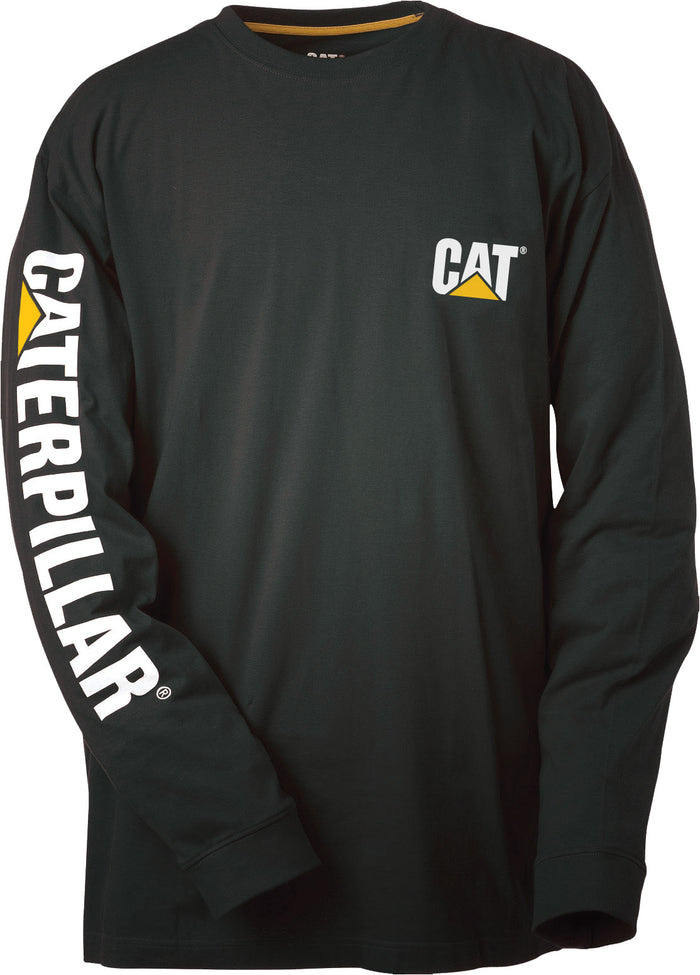 Caterpillar Trademark Banner L/S Tee