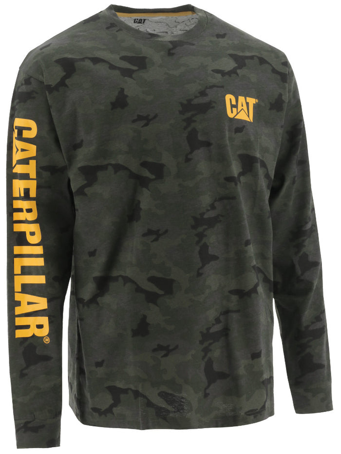 Caterpillar Trademark Banner L/S Tee