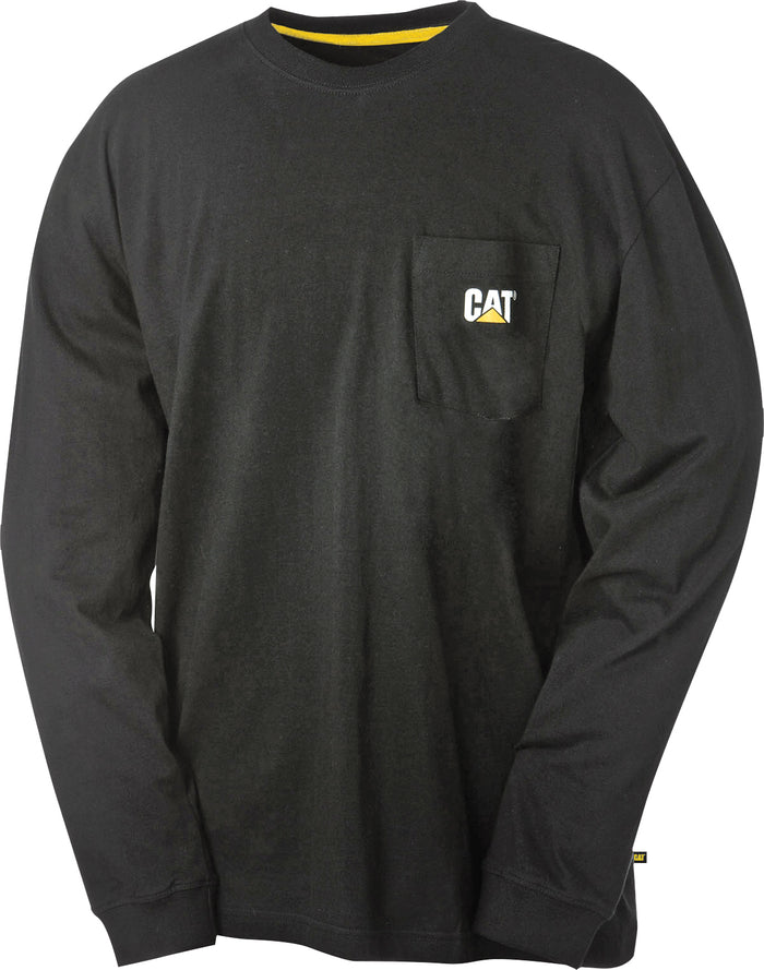 caterpillar Trademark Pocket L/S Tee