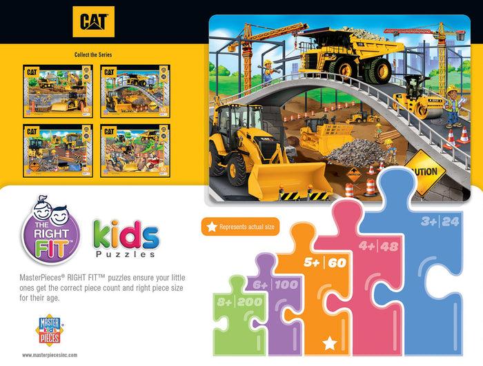 Caterpillar Under The Bridge 60 Piece Puzzle