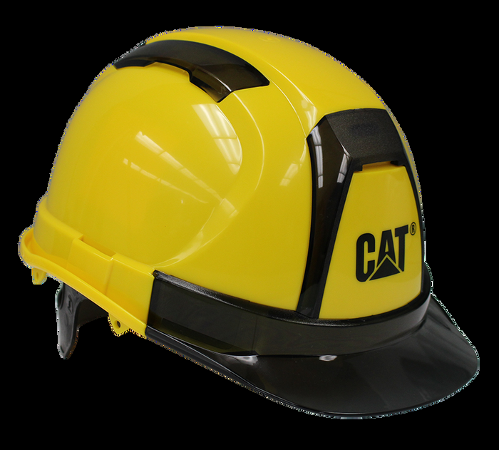 Caterpillar Vented Hard Hat ANSI Approved