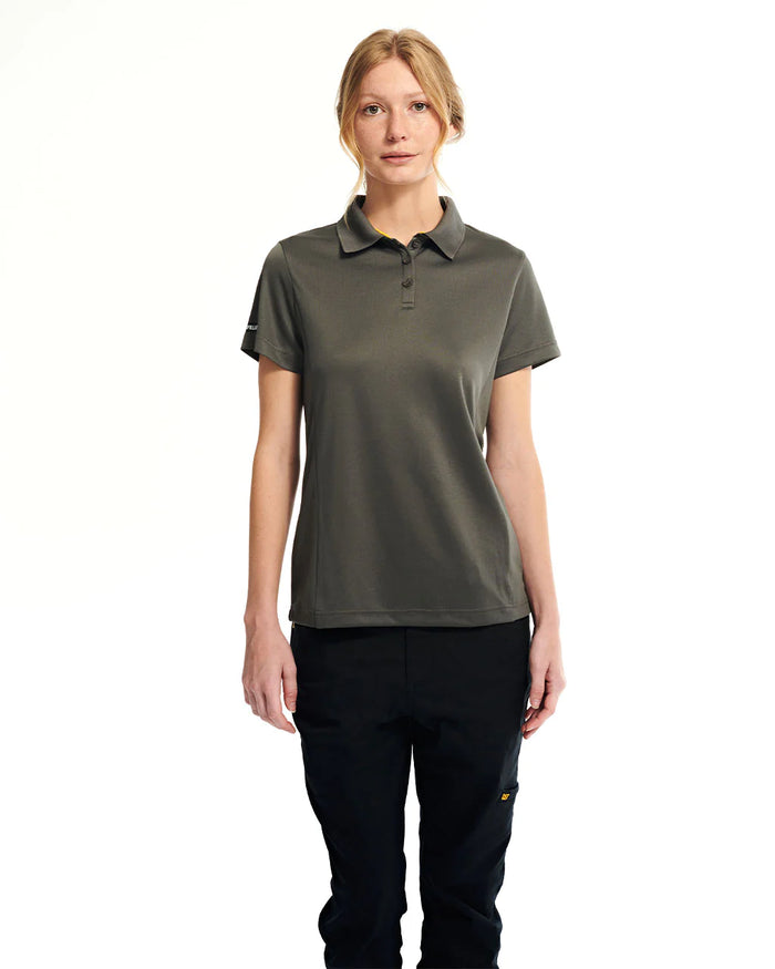 caterpillar Women's Tech CoolMax Polo