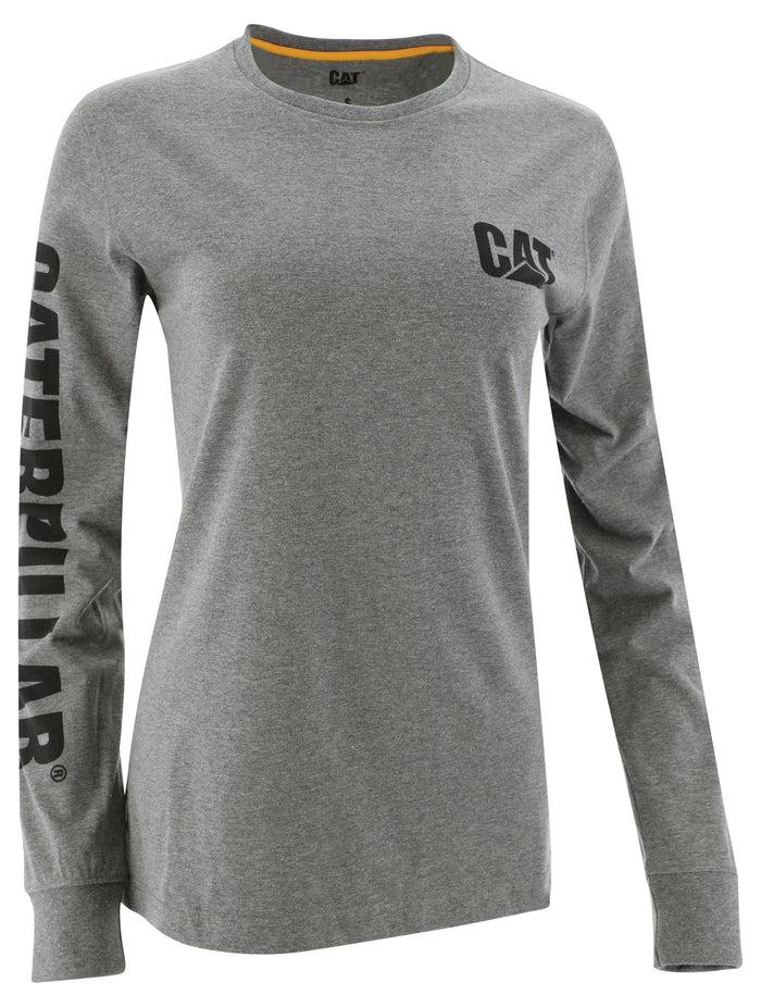 Caterpillar Women's Trademark Banner L/S Tee