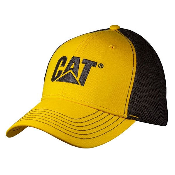 caterpillar Yellow Blood Cap w/Black Sport Mesh