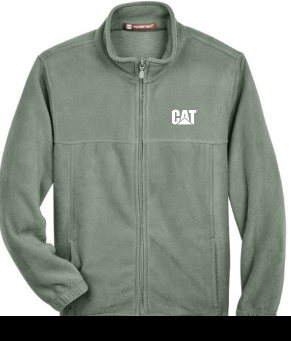 Caterpillar Youth Full Zip Fleece Sweatshirt