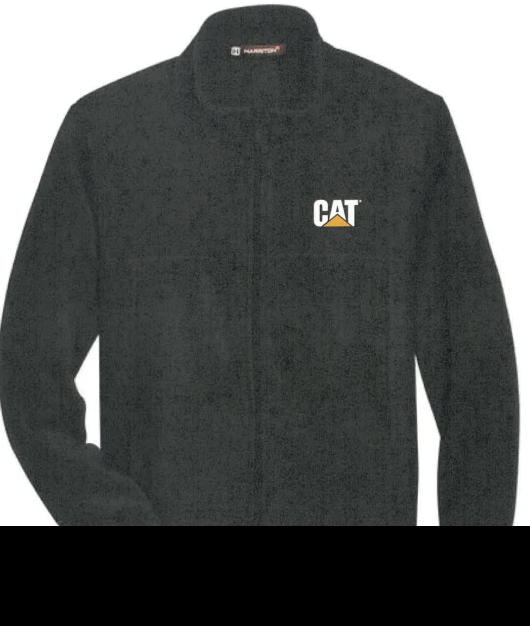 caterpillar Youth Full Zip Fleece Sweatshirt