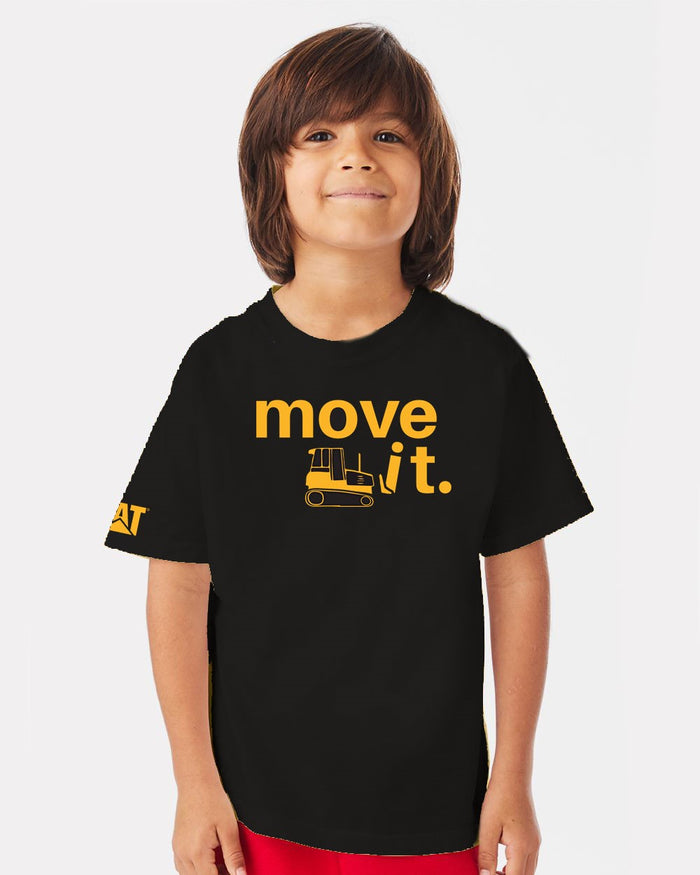 Caterpillar Youth Move It Tee
