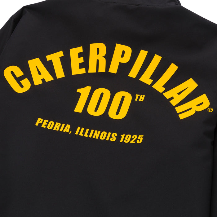 Caterpillar Zip Front Centennial Coach Jacket